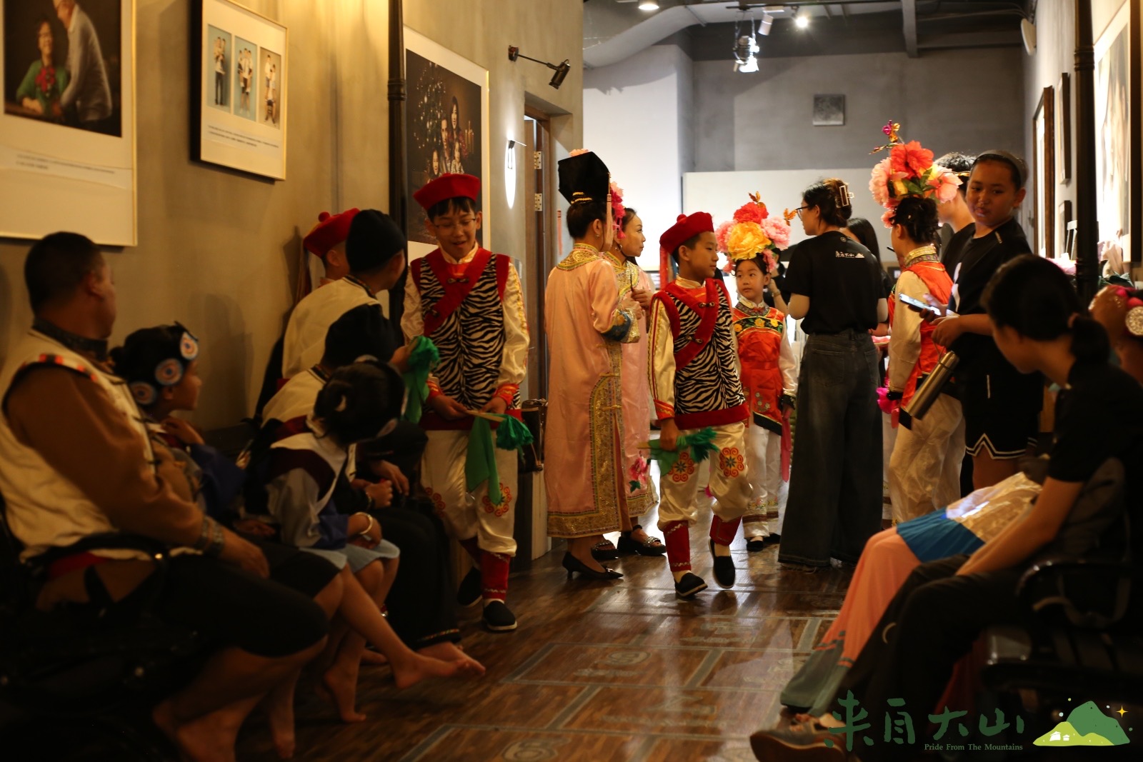 From the Mountains Back Stage